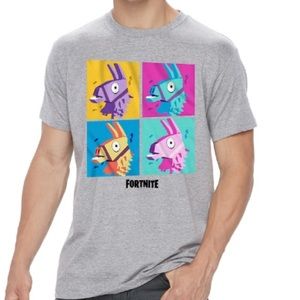 Fortnite Llama Grid Tshirt